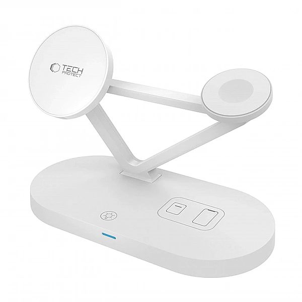 Ładowarka bezprzewodowa Tech-Protect QI15W-A41/3w1 z MagSafe do urządz