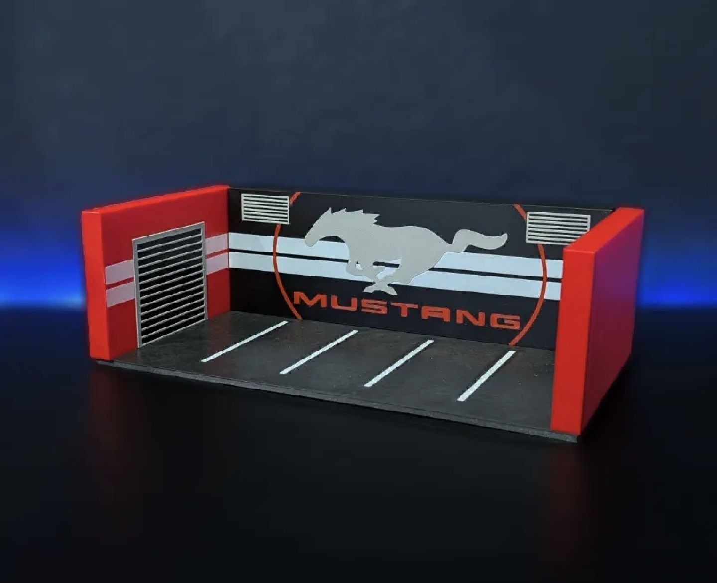 Diorama mustang HotWheels  1:64