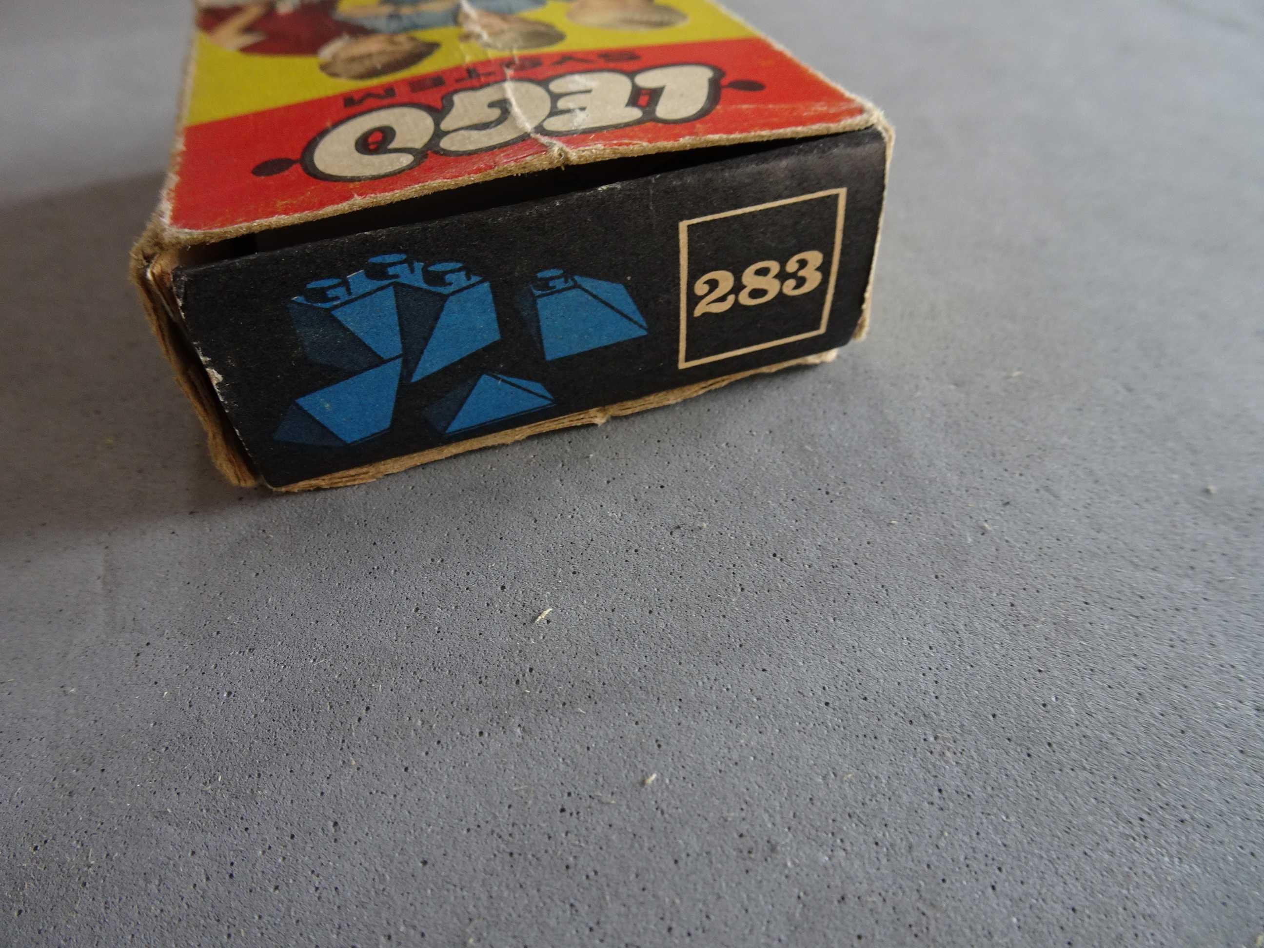 Antiga caixa Lego System 283
