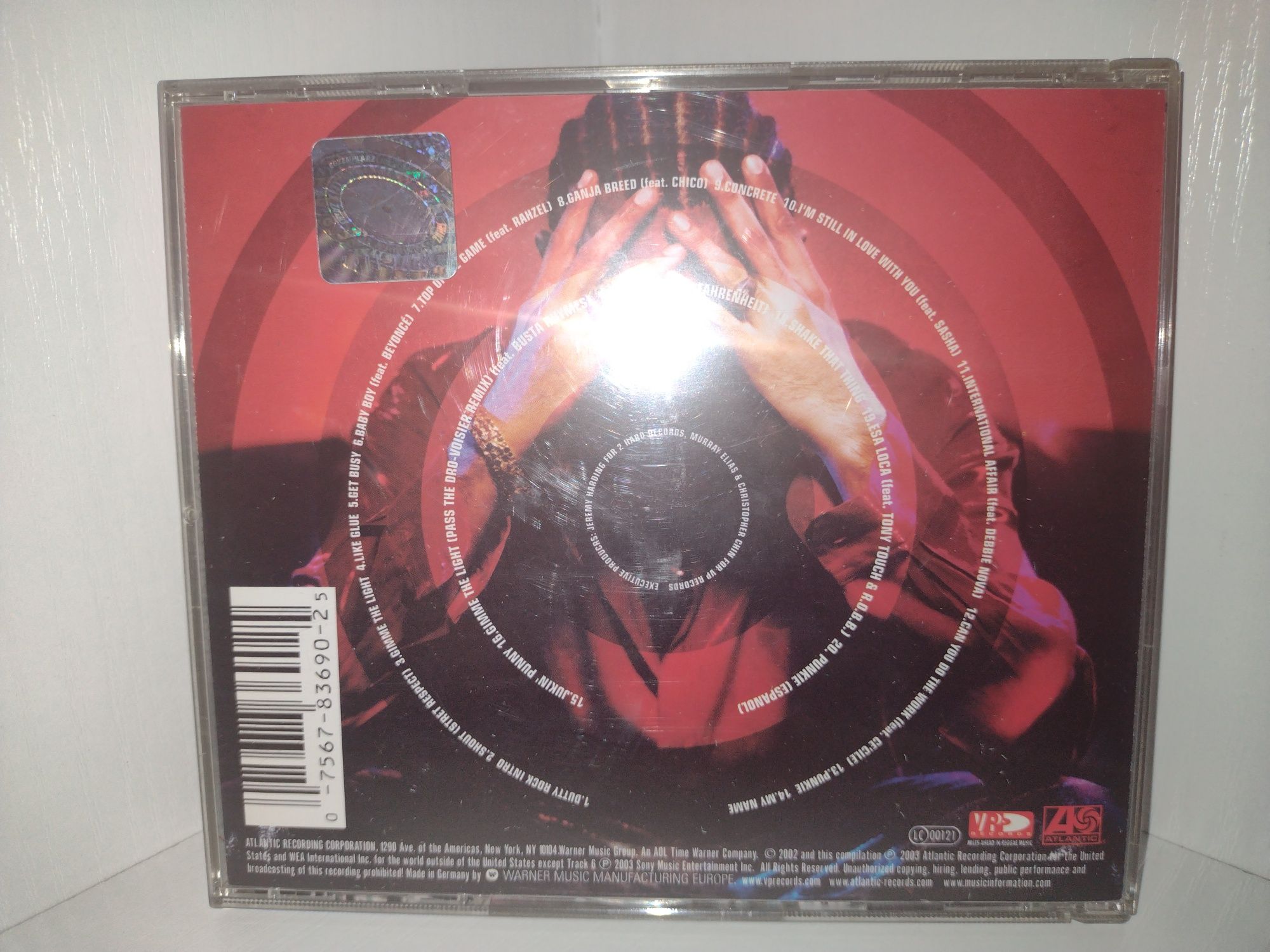 Plyta CD Sean Paul Dutty Rock hologram