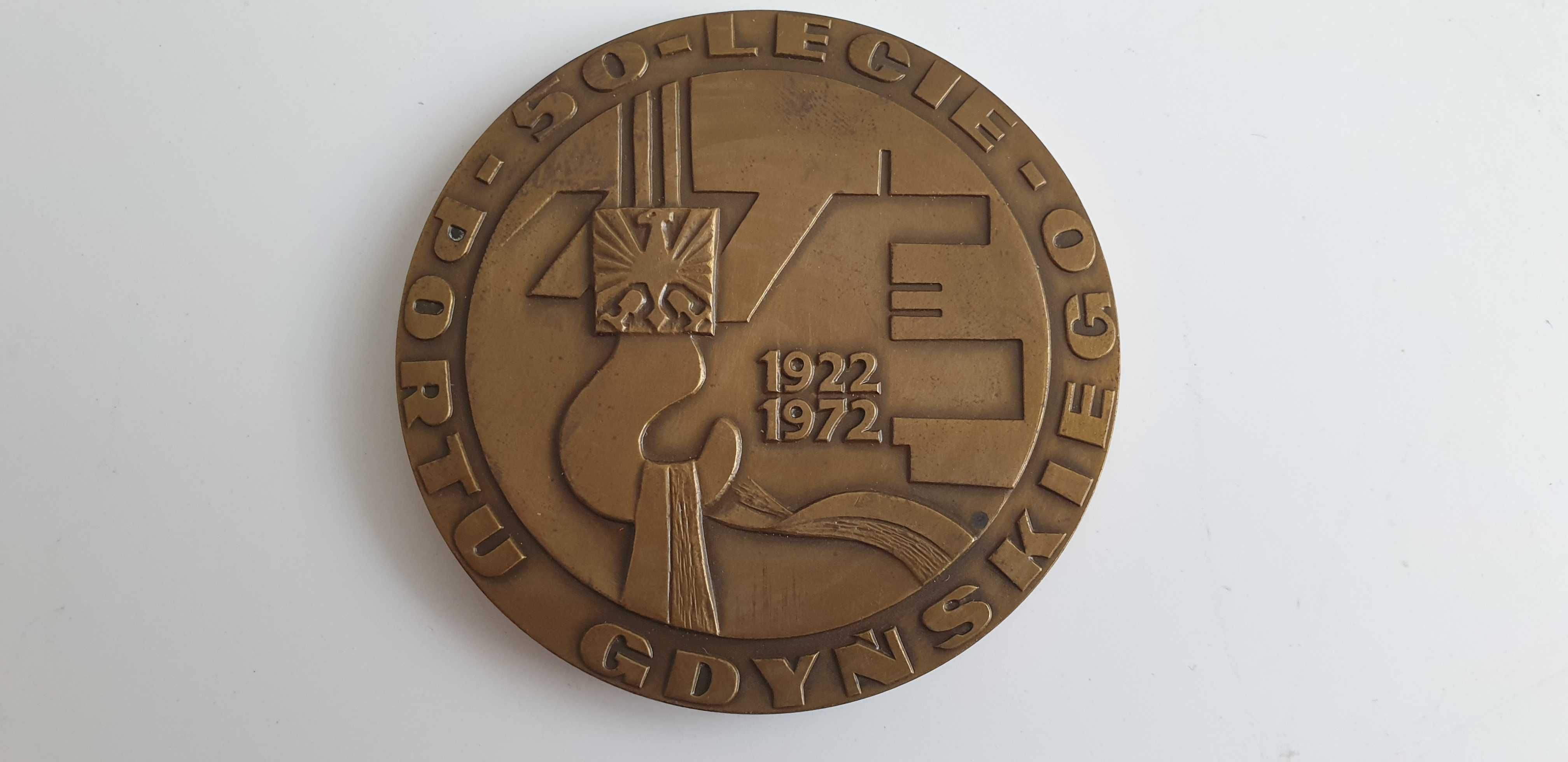 Starocie z Gdyni - Gdynia - medal 50 lecie portu