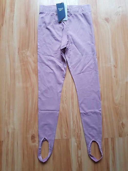 Getry legginsy Reebok liliowe rozmiar S
