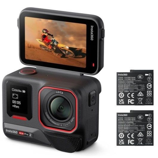 Insta360 Ace Pro 2 + bateria extra + utility frame