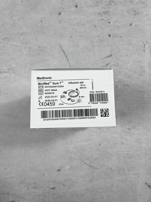 Wkłucia infuzyjne medtronic minimed sure t 60 6 długi termin nowe