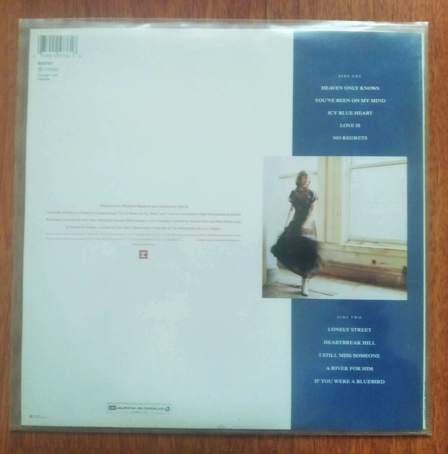 Emmylou Harris disco de vinil "Bluebird"