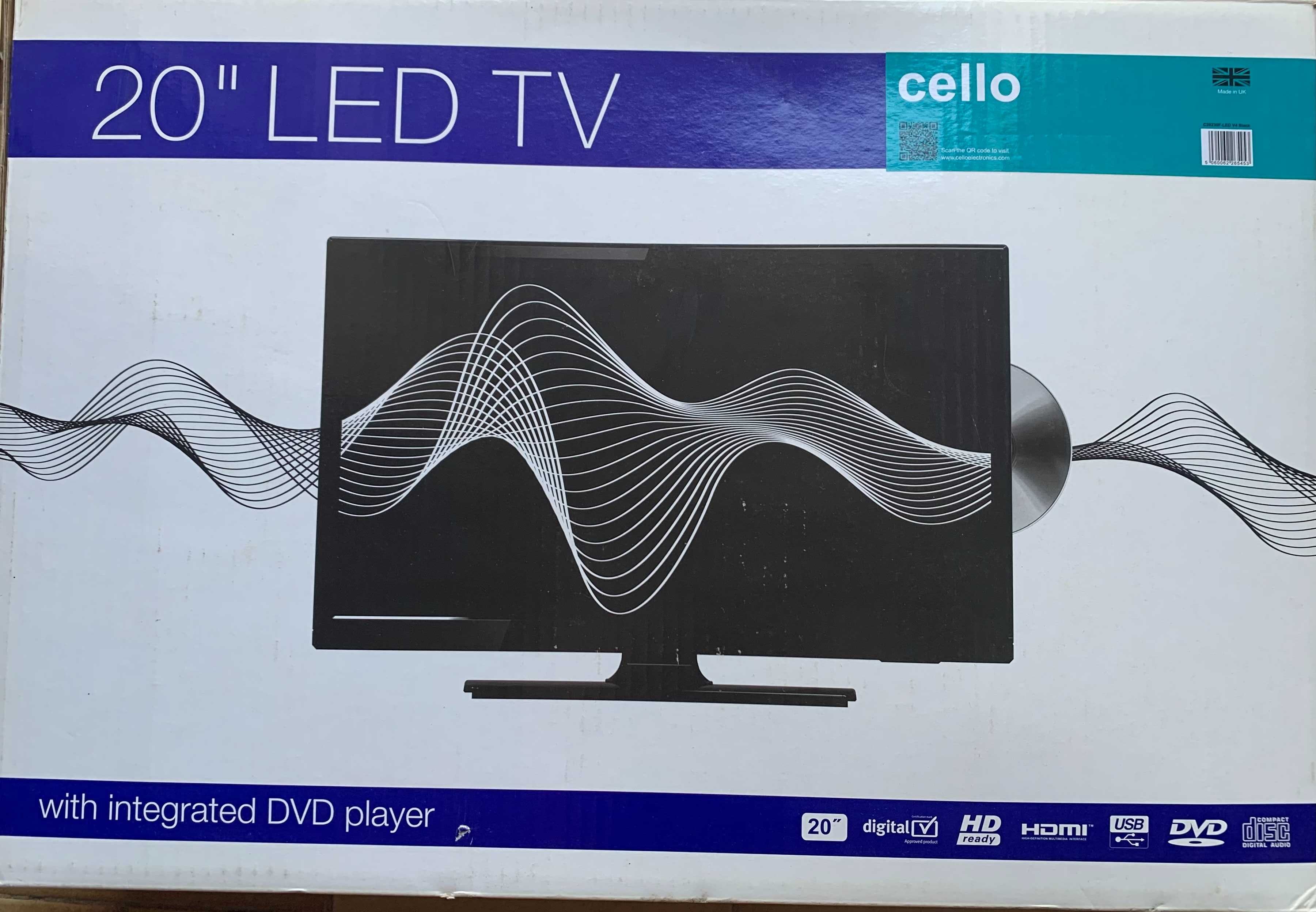 TV dvd led ideal para campismo