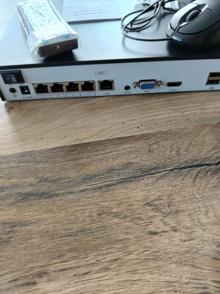 Sieciowy wideorejestrator do monitoringu 4k nvr IP system cctv