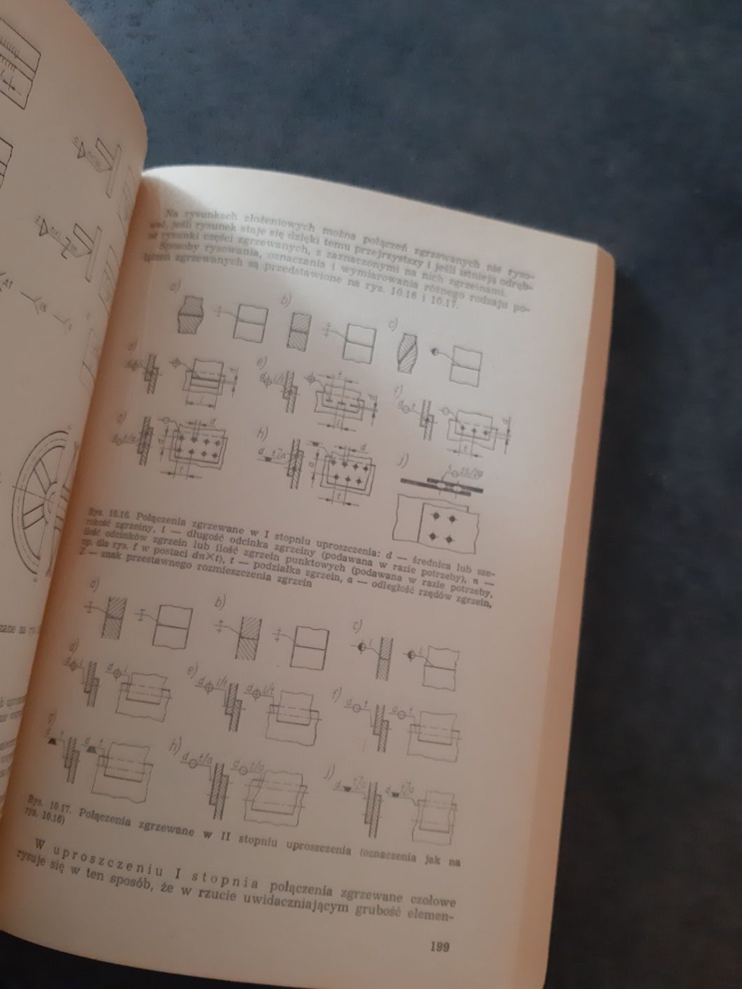 Książka rysunek techniczny T. Dobrzański prl vintage kolekcja home sta