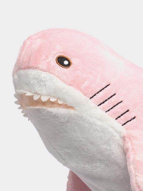 М'яка іграшка Акула ікеа рожева Мягкая игрушка IKEA розовая для детей