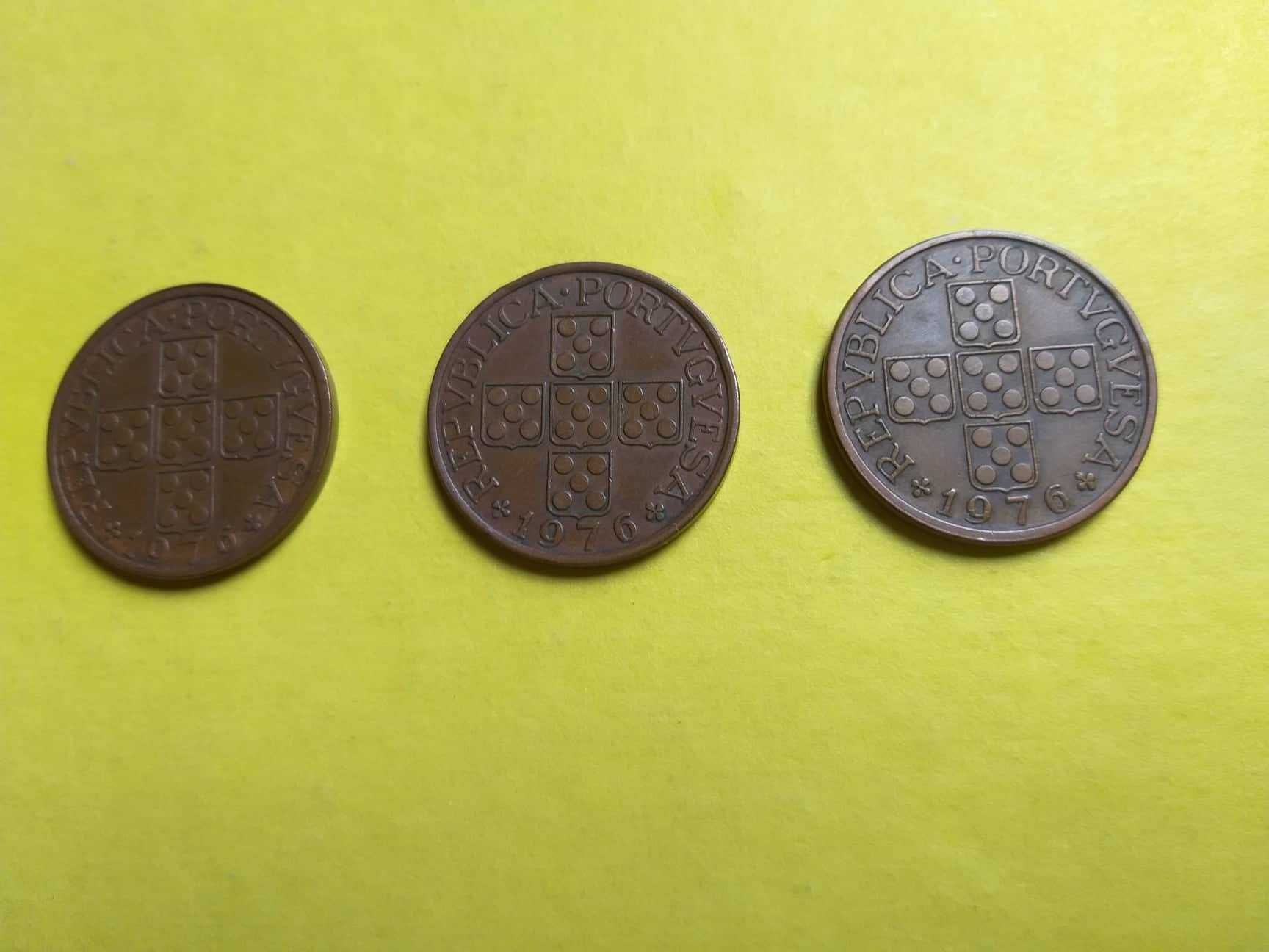 Moeda de um escudo (1$00) BRONZE 1976