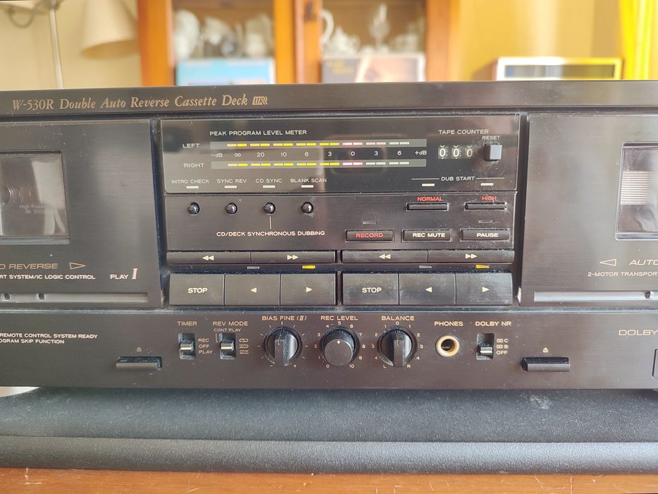 TEAC W-530R Deck de Cassettes Duplo Impecável