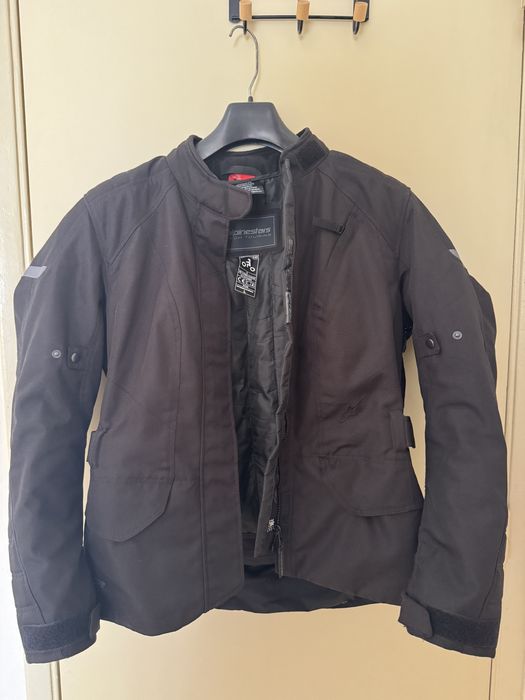 Apinestars Stella Headlands Jaqueta Drystar Preto/Preto .