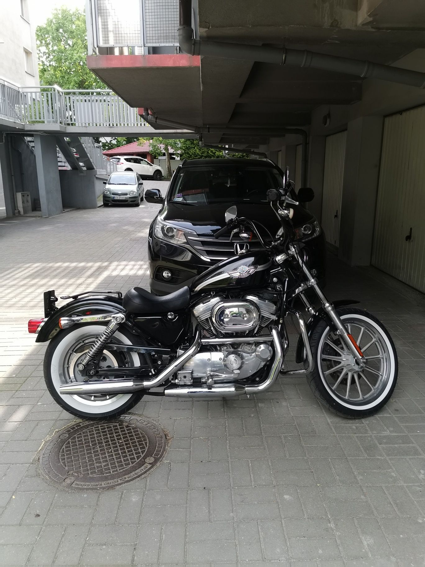 Motocykl Harley-Davidson Sportster 883 anniversary rocznik 2003