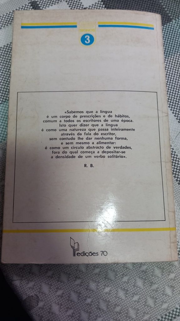 Roland Barthes O grau zero da escrita