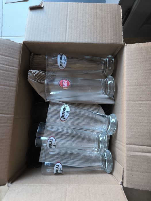 Copos novos para cerveja, sumo, whisky