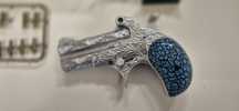 Vendo pistola Derringer velho oeste de brincar