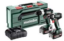 Klucz udarowy i wiertarka udarowa Metabo Combo Set 2.8.8 18V