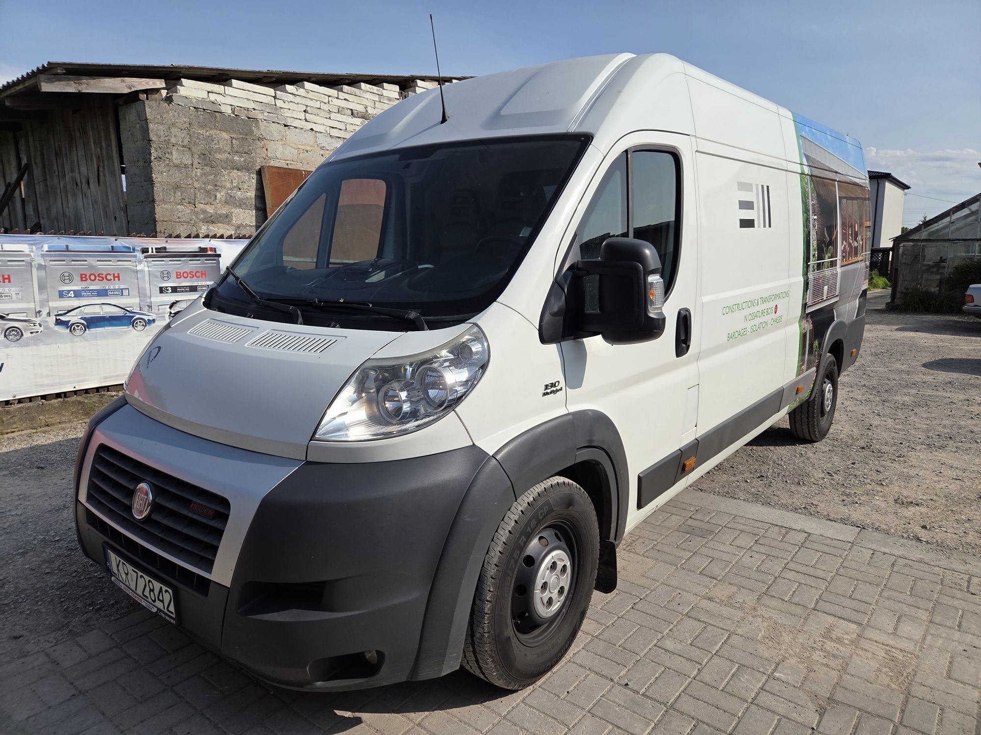 Wynajem Busa VW Crafter Max Long 4.8m Paka Wypożyczalnia Fiat Ducato