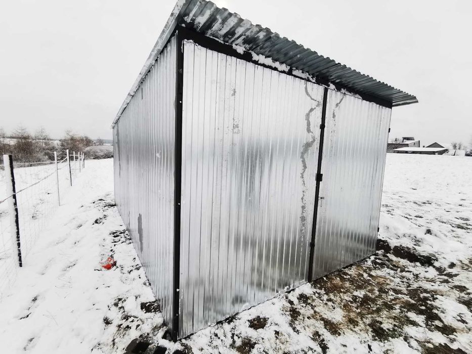 Garaż blaszany 6x5!Garaż blaszak!Garaż Schowek 3x5 2x3 6x6 4x6 4x5 5x7