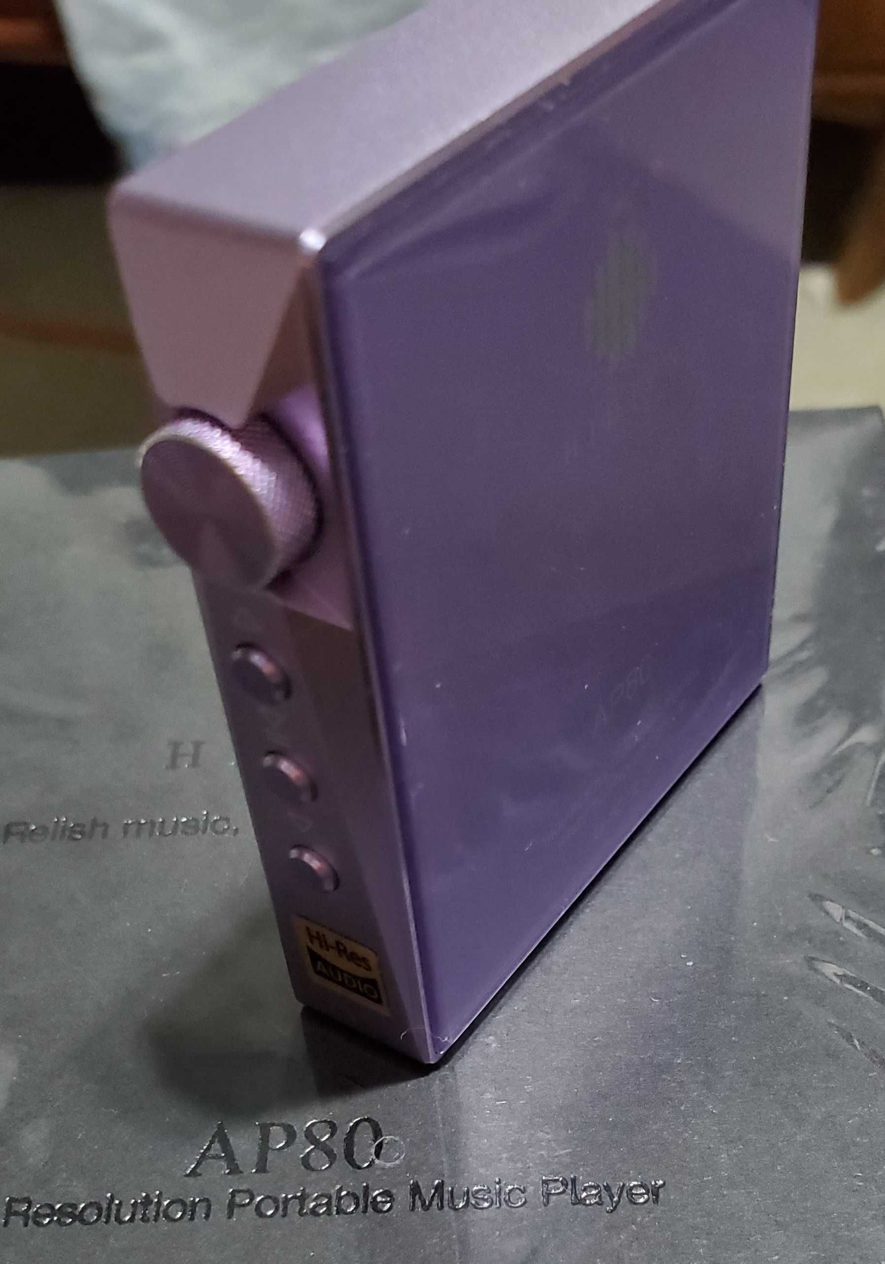 Аудиоплеер Hidizs AP80 Hi-Fi (фиолетовый)+защитные плёнки+чехол