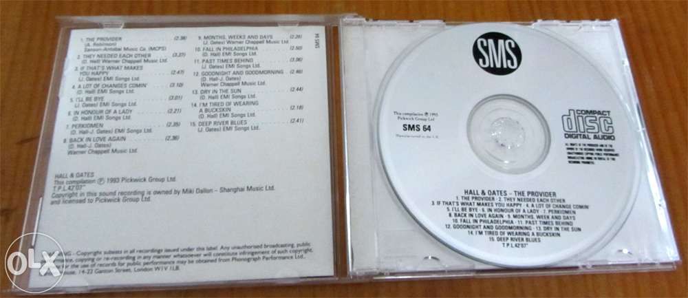 Daryl Hall & John Oates "Say It Isn't So" VINIL 7" + OFERTA de CD