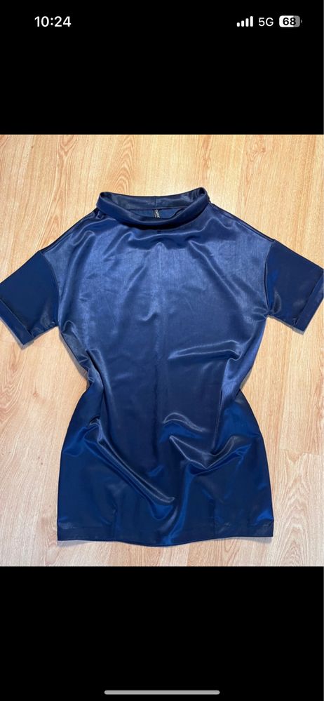Sukienka elegancka granatowa roz. XL