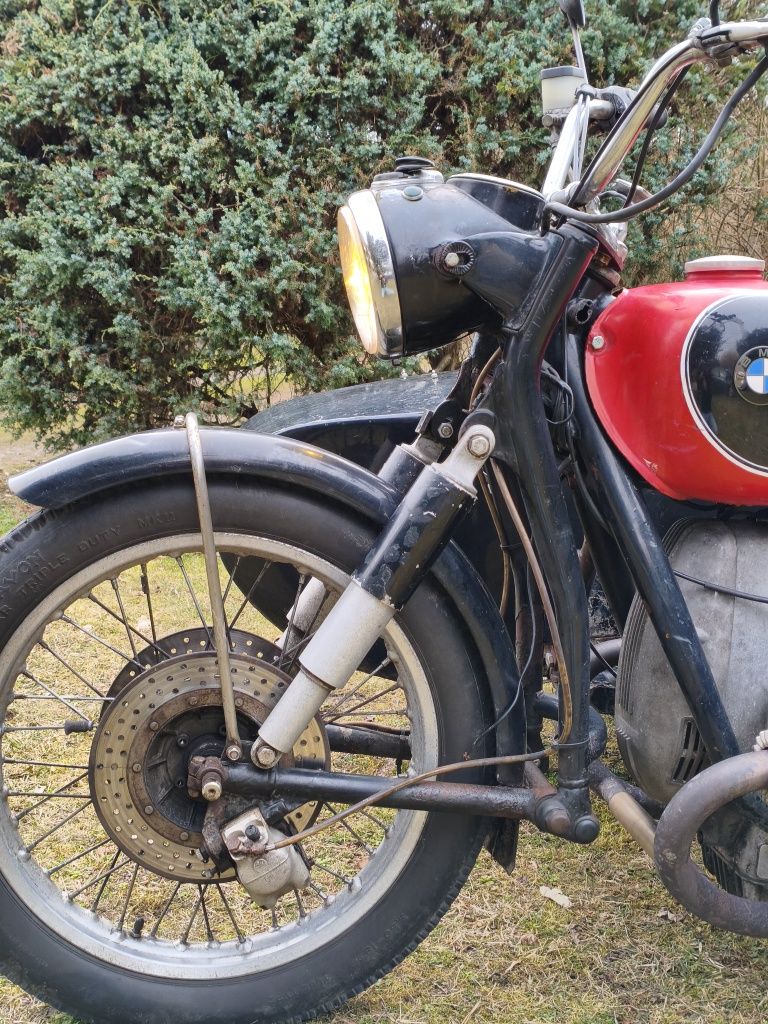 BMW r60/2 z wózkiem kosz nie r50 r60 r50/2 ural dniepr k750 r80 r100