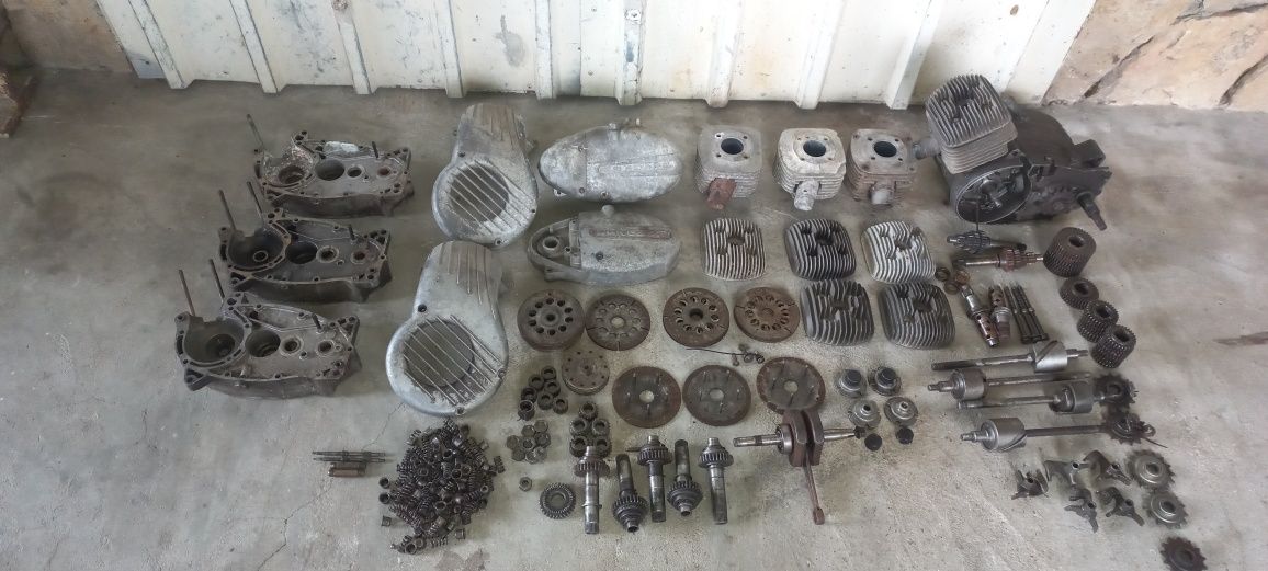 Motor zundapp 4 turbina peças