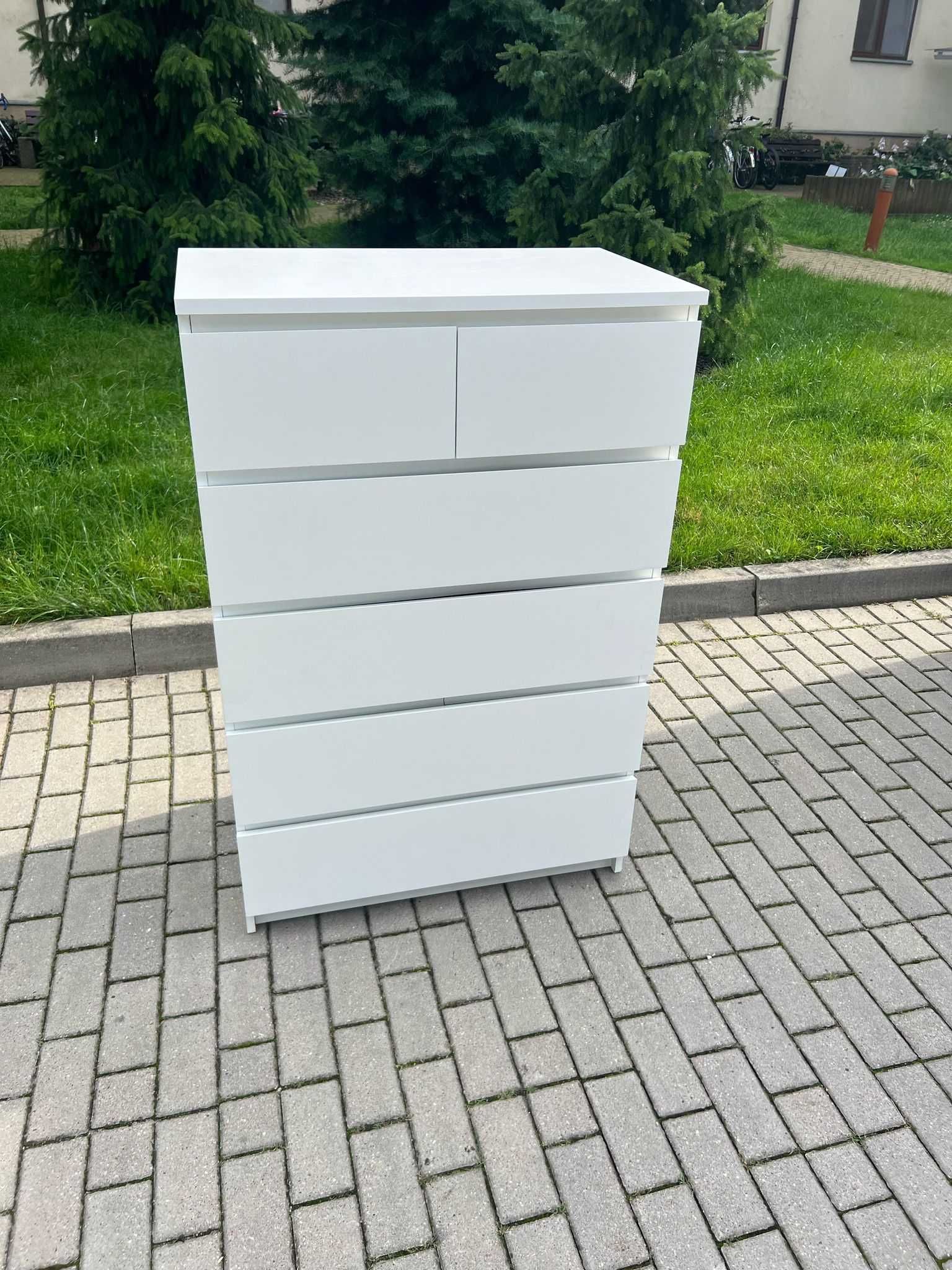 Komoda malm 6szuflad wysoka/dostawa