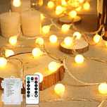 Łańcuch świetlny LED Lampki 100 diod IP65 Ciepły biały PILOT 10.5m