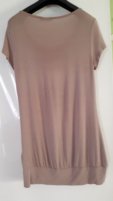 Zestaw 2 tuniki, sukienka, brązowe r. S