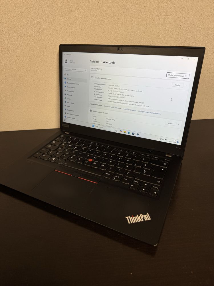 PC Lenogo Think Pad i7 12gb Ram