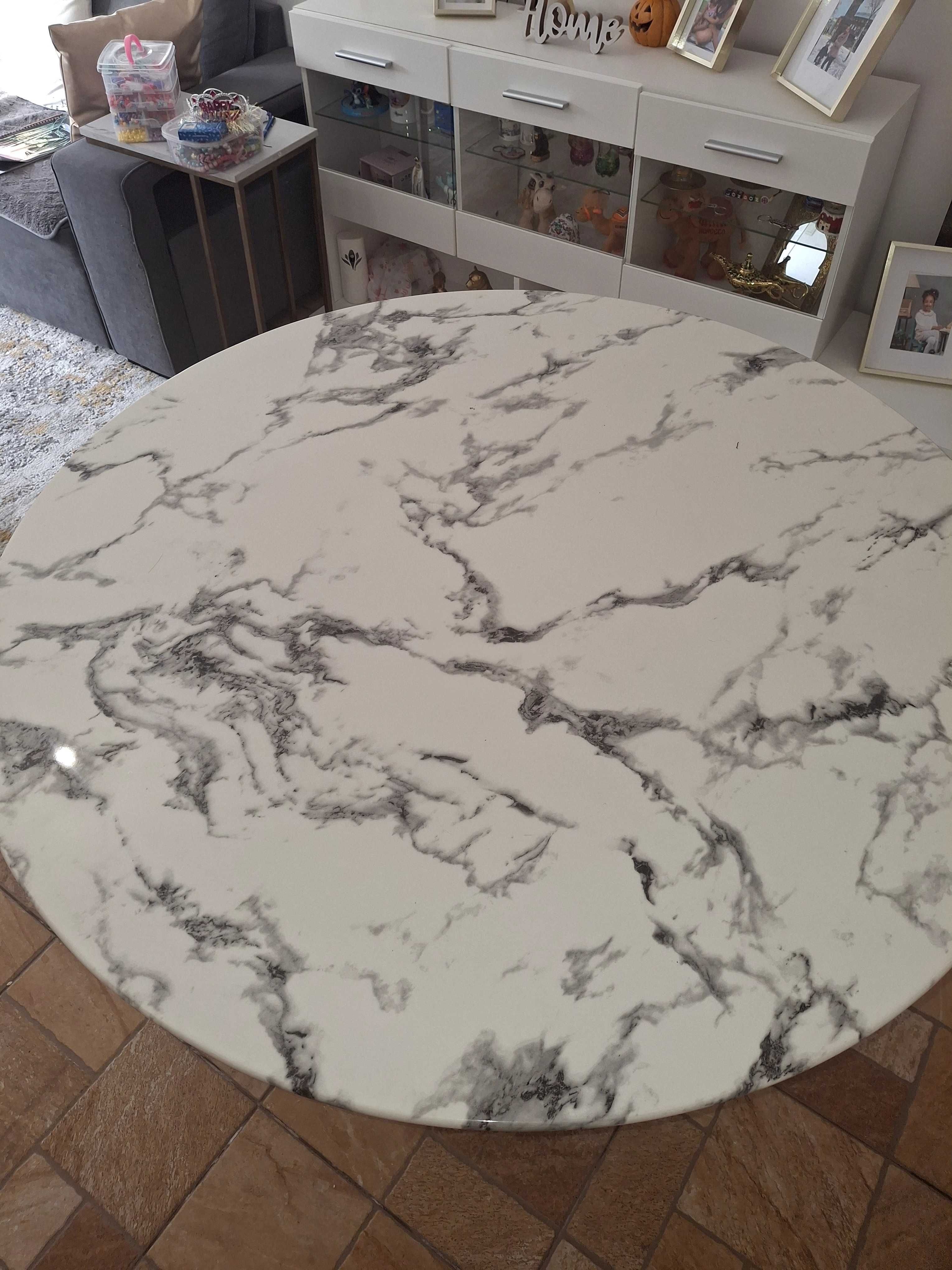 Mesa de jantar  padrao marmore
