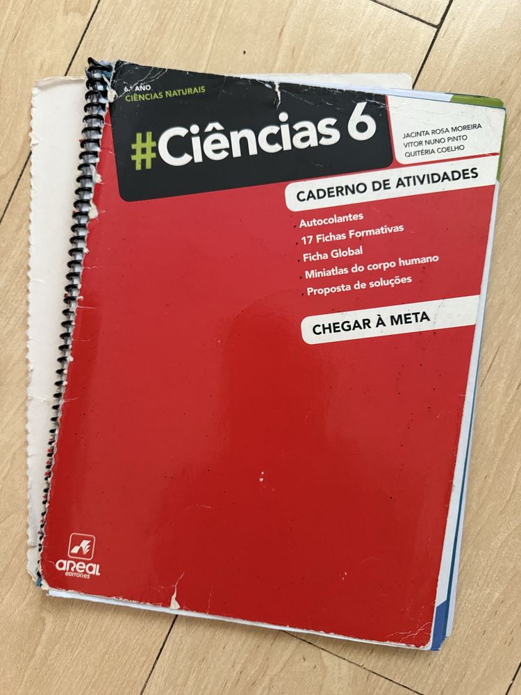Ciências 6 - 6.ºano - Ciências Livro e Caderno Atividades