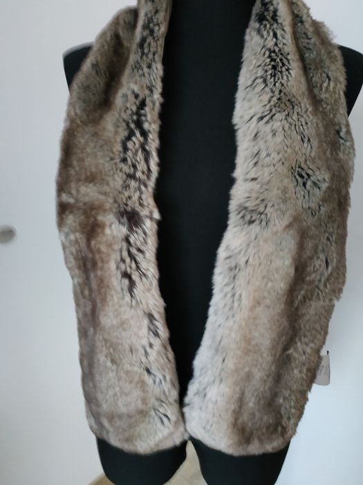 Szal futrzany _ imitacja norek