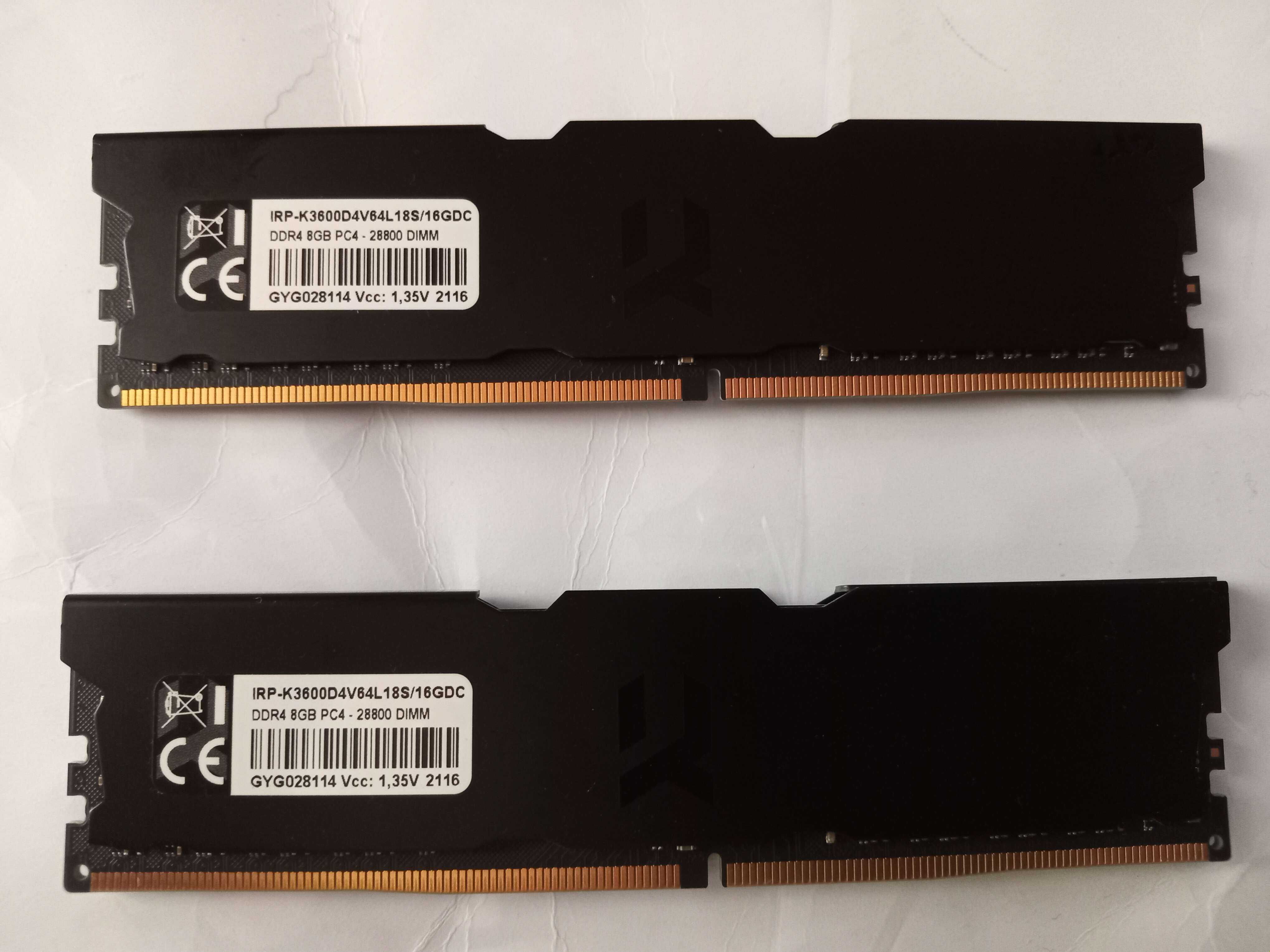 ОЗУ GoodRAM DDR4 16GB (2x8GB)