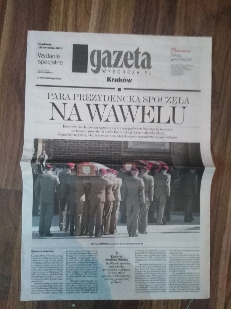 Gazeta Wyborcza wydanie specjalne