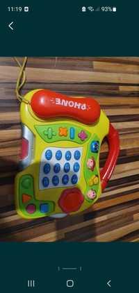 Telefon zabawka edukacyjna