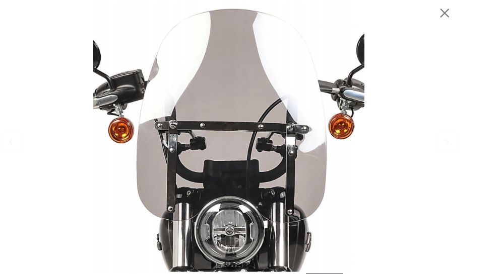 Owiewka do choppera  szyba chopper  przyciemniana  CHOPPER CRUISER