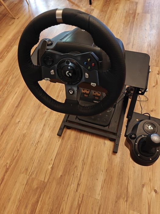 Logitech G920 + shifter + suporte