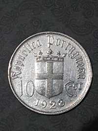 Moeda 10 Escudos Prata 1928 Batalha de Ourique