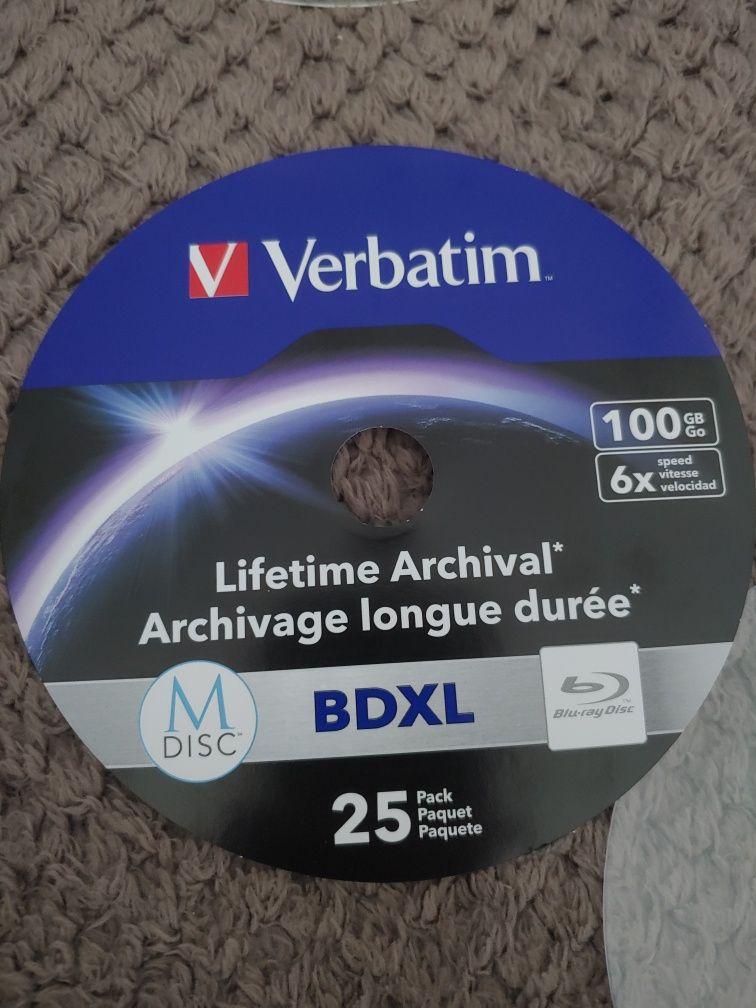 BD-R XL 100 gb оптические диски