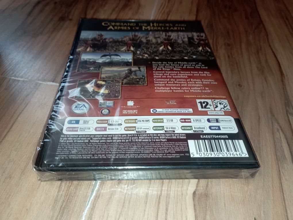 Władca Pierścieni - Bitwa o Śródziemie. PC ANG NOWA FOLIA.