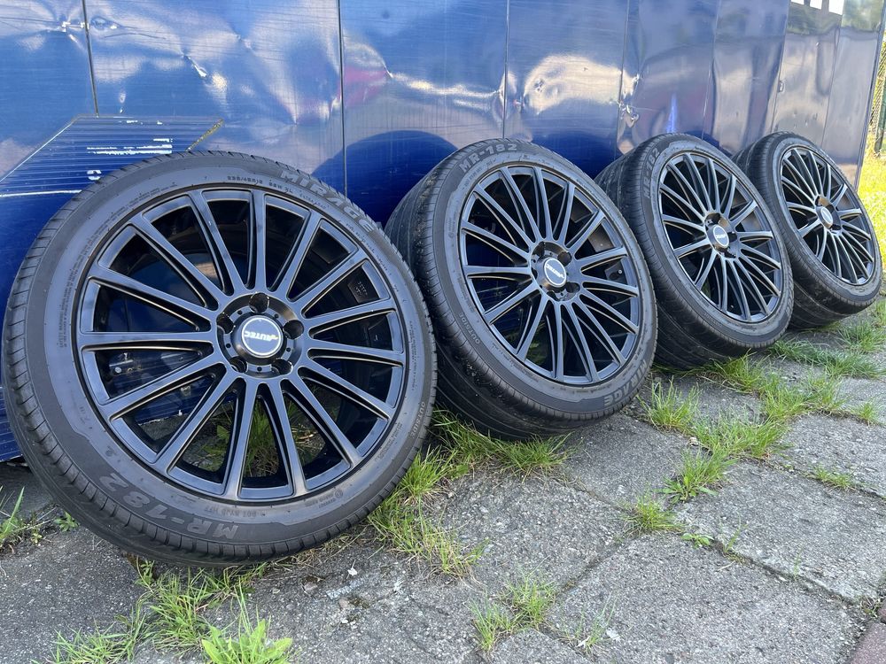 Alufelgi 5x112 18 Cali wz OZ Turismo CZARNE Audi A4 VW Golf Mercedes !