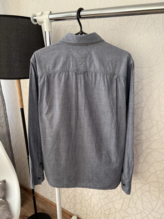 Сорочка Hilfiger Denim — сірий chambray, M