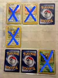 Cartas Pokémon Jungle 1999 - Colecção