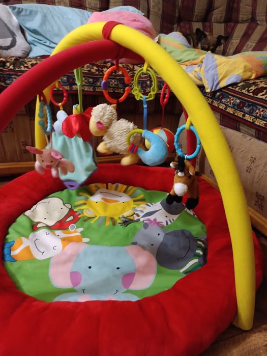 Розвивающий коврик  с дугами от Wilko/детский развивающий коврик