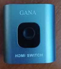 HDMI Gana Aparelho Duplicar Concentrar Portas