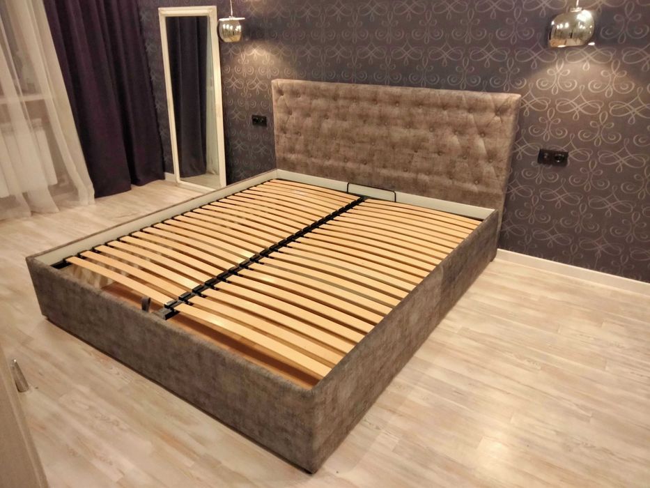 Ліжка на лам. блоці (з підйомним мех.) 1.6/2.0 Розміри є різні