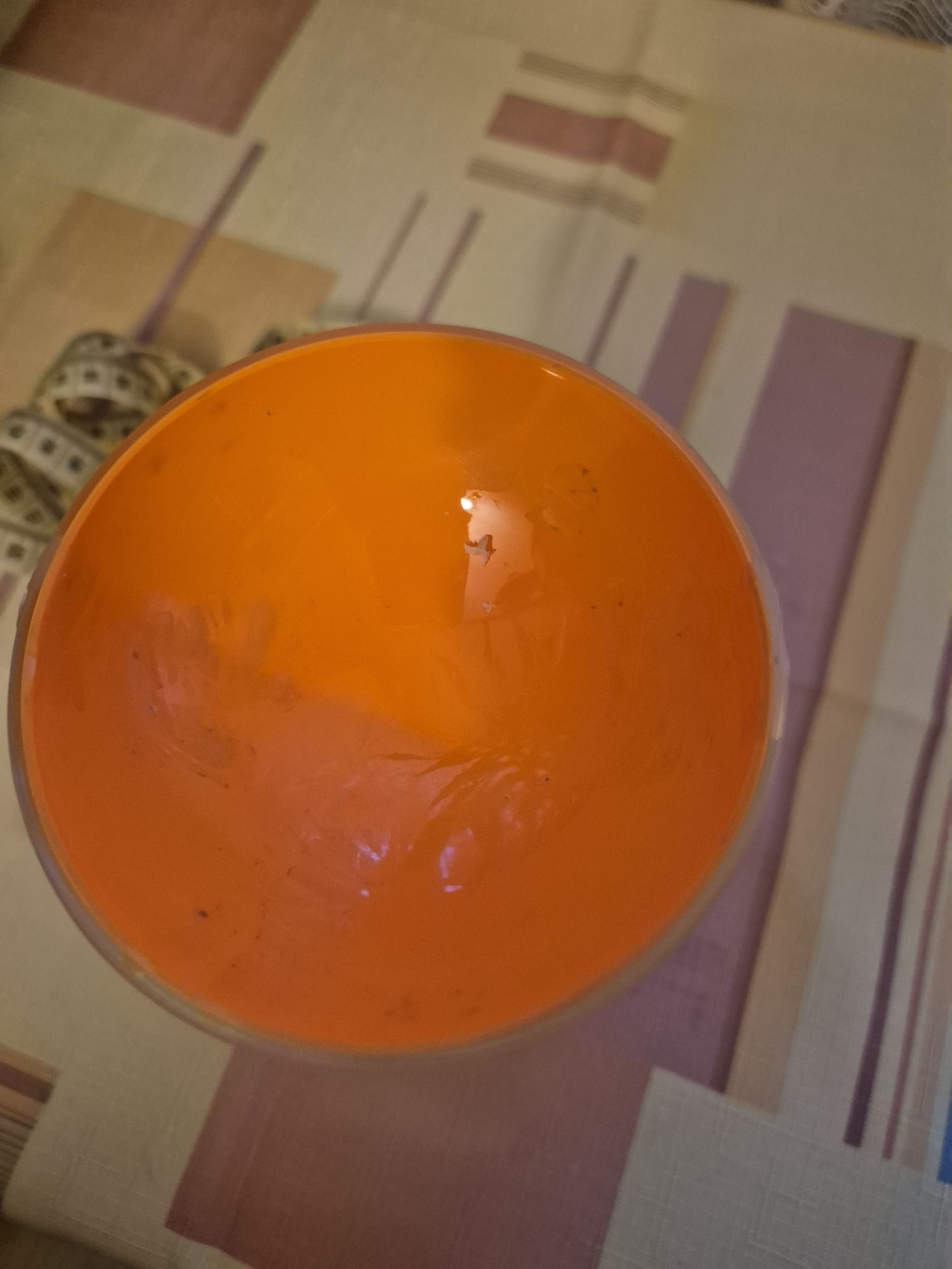 Świecznik szkło kolorowe